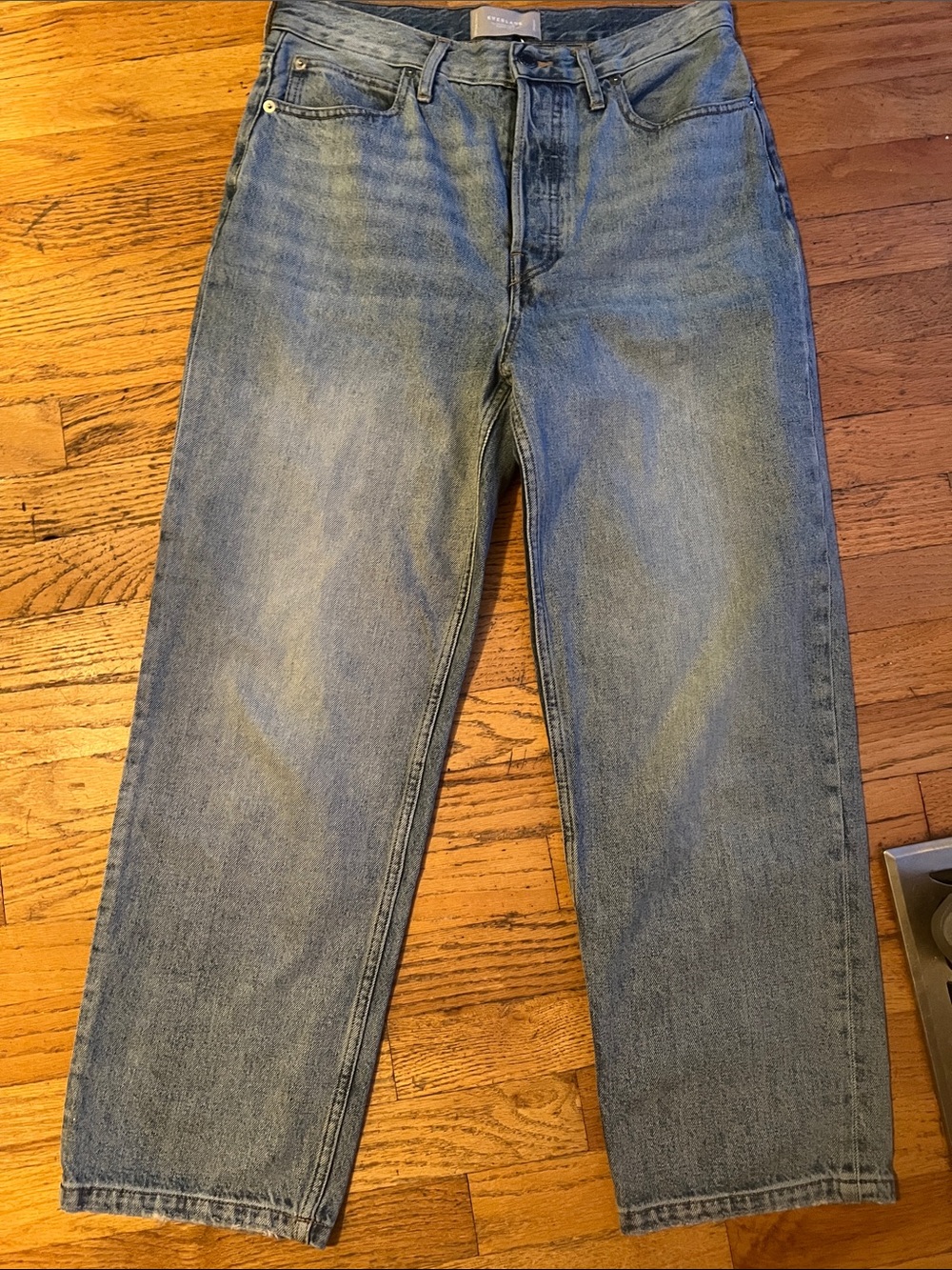 Everlane Light Blue Straight Jeans